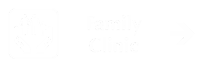 Family Clinic Engraved Sign with Right Symbol