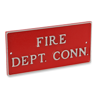Fire Department Connection Standpipe Wall Plate