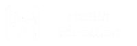 Health Education Engraved Sign with Health Educator Symbol