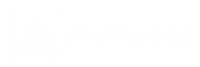 Housekeeping Engraved Sign with Cleaning Equipment Symbol