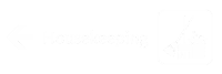 Housekeeping Engraved Wayfinding Sign with Left Arrow Symbol