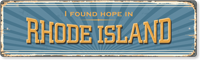 I Found Hope In Rhode Island Vintage Sign