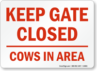 Keep   Cows In Area