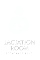 Lactation Room TactileTouch Braille Sign