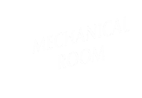 Mechanical Room Above Door Corridor Sign