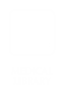Medical Library Engraved Sign, Reading Medicine Books Symbol