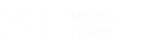 Engraved Mental Health Sign with Head Gears Symbol