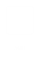 Engraved MRI Sign with Magnetic Resonance Imaging Symbol