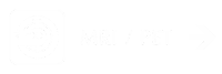 MRI / PET Engraved Sign, Right Arrow Symbol