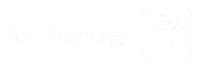 Neurology Hospital Engraved Sign with Left Arrow Symbol