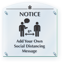 Custom ClearBoss Notice Sign