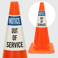 Notice Out Of Service Cone Collar