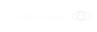Ophthalmology Engraved Sign, Eye, Left Arrow Symbol