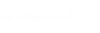 Orthodontistry Engraved Sign, Tooth and Left Arrow Symbol
