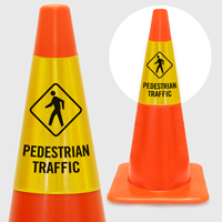 Pedestrian Traffic Cone Collar