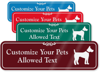 Pets Allowed Symbol Sign