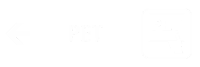 PET Engraved Directional Sign with Left Arrow Symbol