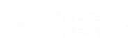 Physical Therapy Engraved Sign with Right Arrow Symbol