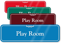 Play Room Showcase Hospital Sign