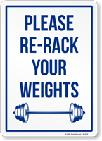 Please Re Rack Your Weights