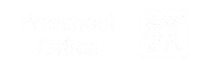 Preschool Office Sign With Boy And Girl Symbol