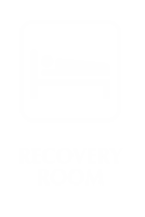 Recovery Room Engraved Hospital Sign