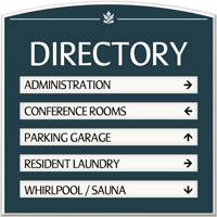 Directory Sign, 5-Panel