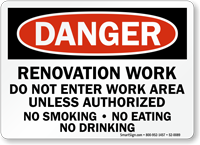 OSHA Danger Sign