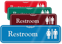 Restroom Man Woman Symbol Sign