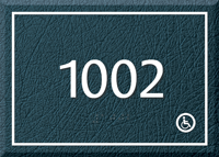 Room Number Sign Graphic