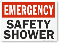 Emergency: Safety Shower
