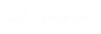 Snack Bar Engraved Sign, Burger and Drink Symbol