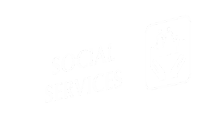 Social Services Corridor Projecting Sign