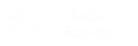 Social Services Engraved Sign with Family Counselor Symbol