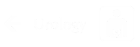 Urology Engraved Sign, Kidney and Left Arrow Symbol