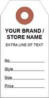 Custom Tag Garment Tag