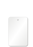 Garment Tag ( 2 7/8 in. x 1 3/4 in.) No Strings