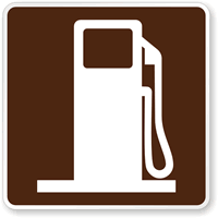 Gas Symbol   Traffic Sign