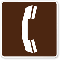 Telephone Symbol   Traffic Sign