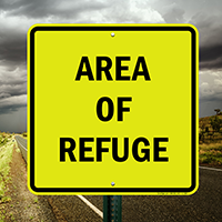 Area of Refuge Sign
