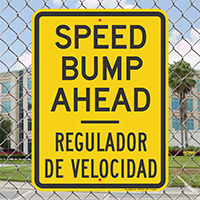 Speed Bump Ahead, Regulador De Velocidad Signs