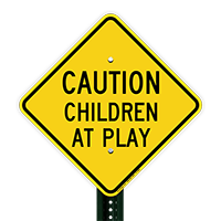 Caution Children At Play Sign