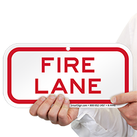 FIRE LANE SUPPLEMENTARY Signs