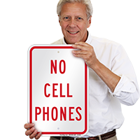 Cell Phone Sign