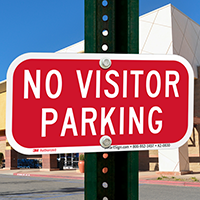 No Visitor Parking, Supplemental Parking Signs