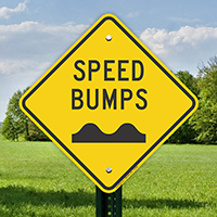 Speed Bumps Signs