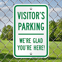 Visitor's Parking Signs