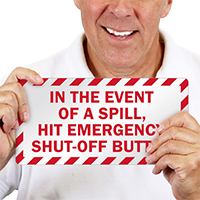 Hit Emergency Shut-Off Button