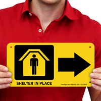 Shelter Area Sign