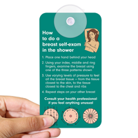How To Do Breast Self Examination Suction Cup Tag